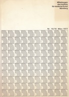 Mitteilungen des Instituts für moderne Kunst Nürnberg Nr. 15/16 März 1977