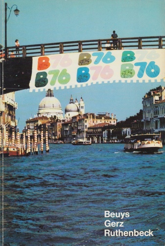 Biennale 76 Venedig Deutscher Pavillon. Beuys/ Gerz/ Ruthenbeck