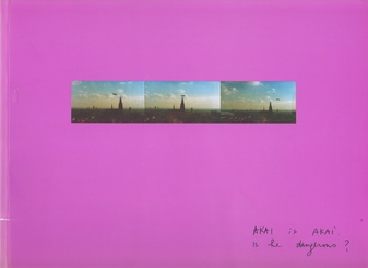 Fujio Akai [AKAI IS AKAI. Is he dangerous?] Kunstmuseum Düsseldorf, 27.1.-10.3.1991