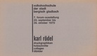 karl rödel. druckgraphiken. holzschnitte. collagen. ölbilder.