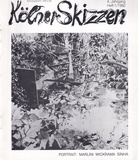 Kölner Skizzen. 4. Jahrgang, Heft 1/ 1982. PORTRAIT: MARLINI WICKRAMA SINHA