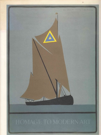 Ian Hamilton Finlay. (Homage to modern Art)