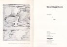 Meret Oppenheim. Verborgenes im Nebel [invitation card/ Einladungskarte]