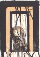 Steffen Volmer. TORTÜR. Orig. Lithographie 