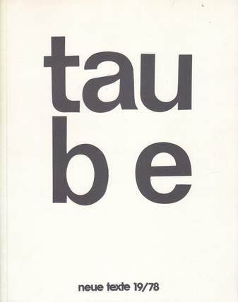 neue texte 19/ 78