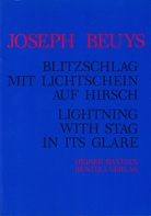 Blitzschlag mit Lichtschein auf Hirsch/ Lightning with Stag in its Glare