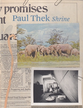 Paul Thek. Shrine