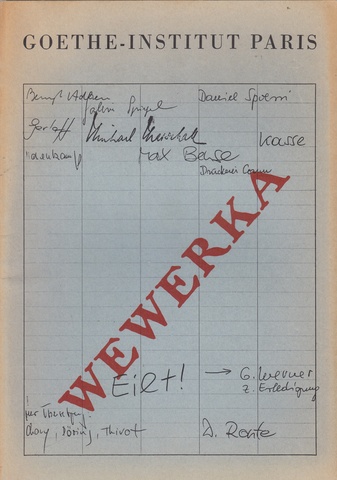 Stefan Wewerka. Retrospective 1955-1978
