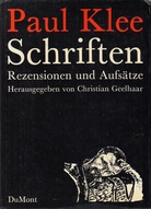 Paul Klee. Schriften. Renzensionen und Aufsätze