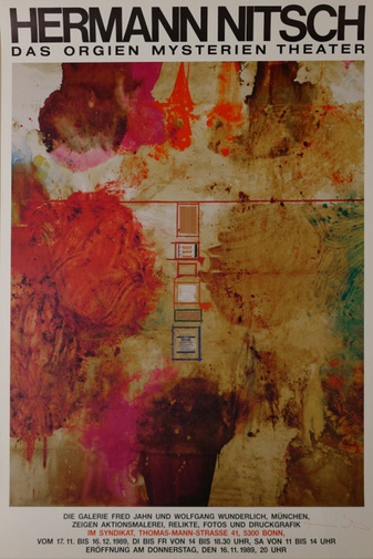 Anatomy For Sculptors Hermann Nitsch | From: Die Architektur Des