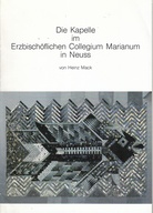  Die Kapelle im Erzbischöflischen Collegium Marianum in Neuss von Heinz Mack