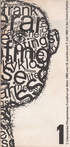 Katalog für die Erste literarische Pfingstmesse 1963