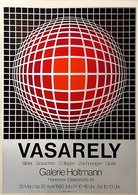Vasarely, Victor. Bilder – Gouachen - Collagen – Zeichnungen - Grafik. Galerie Holtmann Hannover, 20. März bis 26. April 1980 [Ausstellungsplakat/ exhibition poster]