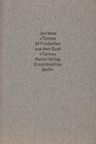 Jan Voss > Türme<. 24 Postkarten aus dem Buch >Türme<, Rainer Verlag, Graphikedition, Berlin
