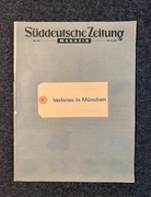 Süddeutsche Zeitung Magazin Edition No. 46. 14.11.1997. Christian Boltanski: Verloren in München