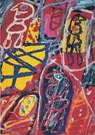 Jean Dubuffet. Studio d' Arte Cannaviello Milano, ottobre - novembre 1982