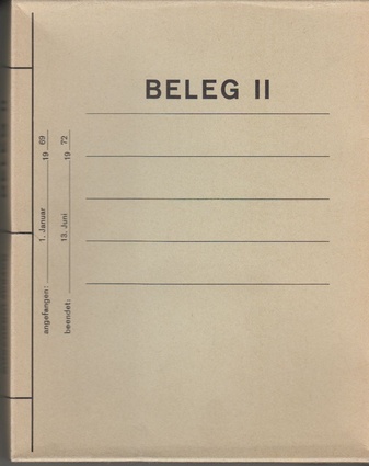 Beleg II - Neuerwerbungen 1969 - 1972