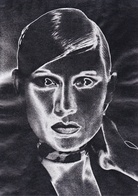 Katharina Sieverding. MATON Solarisation 29, 1969 - 1972 (2022). Vereinsgabe des Kölnischen Kunstvereins [postcard/ Postkarte]