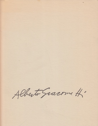 Alberto Giacometti. Vivantes cendres, innommees. Eine unbekannte Graphikfolge