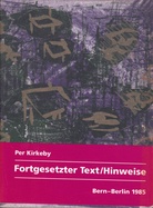 Fortgesetzter Text / Hinweise