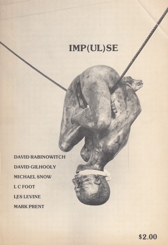 Impulse [Imp(Ul)Se/ (I)Mpulse]. volume 4, number 3, fall 1975
