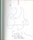 Visuelle Logik. Die Kunst von Karl Gerstner. [Widmungsexemplar mit Zeichnung von K. Gerstner]