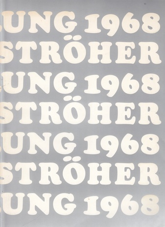 SAMMLUNG 1968 KARL STRÖHER