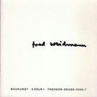 Fred Weidmann. Ölbilder