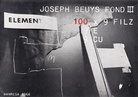 Joseph Beuys. FOND III [3]. Galerie Schmela, Düsseldorf, 1969 [Einladungskarte/ invitation card]
