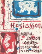 HOSIASSON. Martha Jackson Gallery, New York, 1962