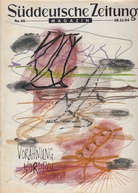 Süddeutsche Zeitung Magazin Edition No. 46. 18.11.1994. Per Kirkeby. VORAHNUNG NORDPOL