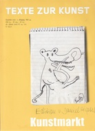 TEXTE ZUR KUNST, Dezember 2001, 11. Jahrgang, Heft 44. Kunstmarkt