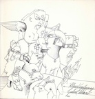 KLaus Vogelgesang. Zeichnungen. [Galerie Lietzow 1970]