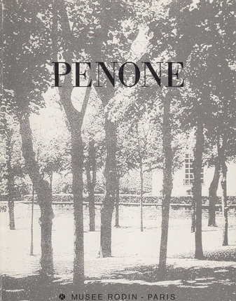 Giuseppe Penone. 29 juin -12 septembre 1988, Musée Rodin. Widmungsexemplar