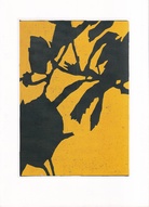 Martin Noel. 'In the summer time'. Holzschnitte. Galerie Heinz Holtmann Köln, 1997 [invitation card/ Einladungskarte]