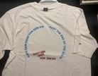 LAWRENCE WEINER. NACH DEM ENDE VON DEM KAI/ PAST THE END OF THE DOCK [T-SHIRT/ MULTIPLE]