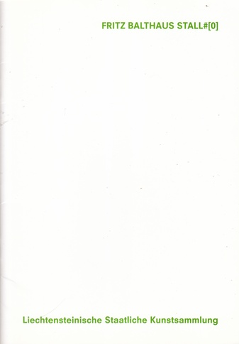 FRITZ BALTHAUS. STALL #[0]