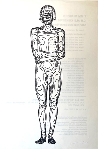 TIMM ULRICHS. ICH ALS KUNSTFIGUR oder: was das ganze Theater soll. werkstatt druck 2/ mai 1969 [signiert/ signed]