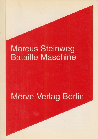 2 Bände: "Bataille Maschine" und "Duras"