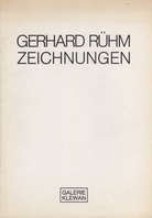 GERHARD RÜHM.  ZEICHNUNGEN AUS DEM BESTAND DER GALERIE
