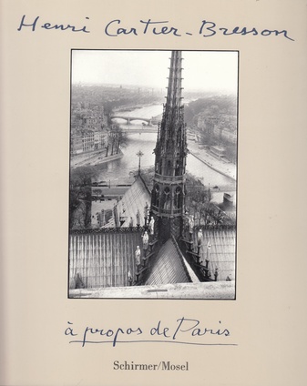 Henri Cartier-Bresson. a propos de Paris