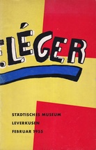 F. LEGER. STÄDTISCHES MUSEUM LEVERKUSEN, FEBRUAR 1955