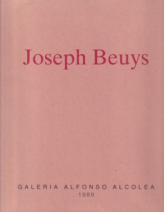 JOSEPH BEUYS. Maig, 1989