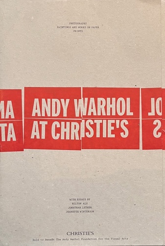 Andy Warhol at Christie's