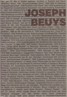 JOSEPH BEUYS. GRAPHIK 1971-1985 AUS DER SAMMLUNG VAN DER GRINTEN STIFTUNG MUSEUM SCHLOSS MOYLAND