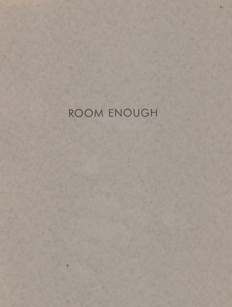 ROOM ENOUGH. Bilder und Objekte, Sammlung Schürmann