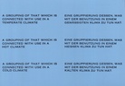 LAWRENCE WEINER BEI KONRAD FISCHER, 18 DEZ. '81 - 16. JAN. '82. A GROUPING OF THAT WHICH IS CONNECTED WITH USE IN A TEMPERATE CLIMATE/ EINE GRUPPIERUNG DESSEN, WAS MIT DER BENUTZUNG IN EINEM GEMÄSSIGTEN KLIMA ZU TUN HAT [invitation card/ Einladungskarte]