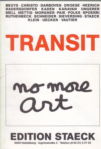 EDITION STAECK. TRANSIT