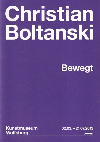 Christian Boltanski. Bewegt [invitation card/ Einladungskarte]