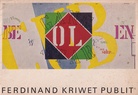 FERDINAND KRIWET. poem-paintings 1964/ 65